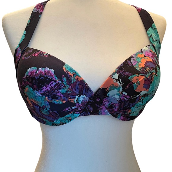 $78 Calvin Klein Underwire Bikini Top Size (M) NWT - Picture 4 of 5